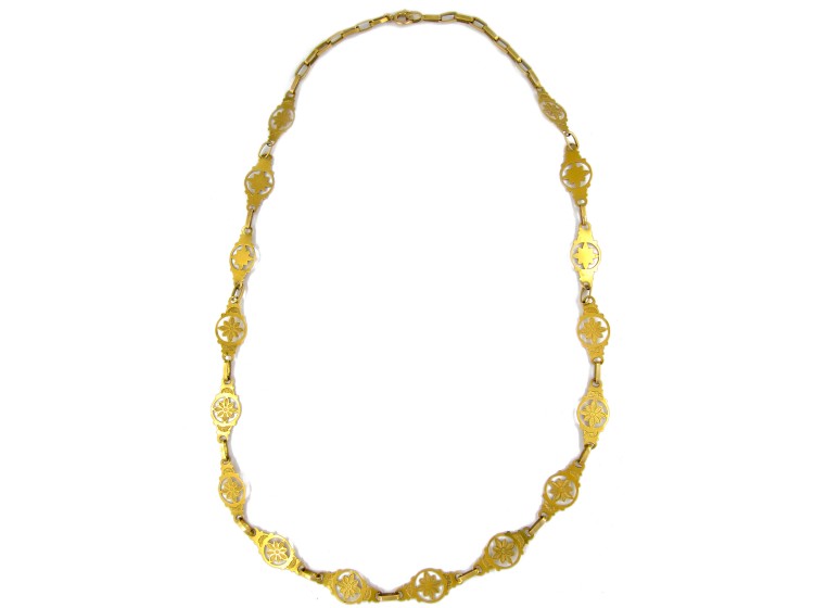 French 18ct Gold Regency Chain