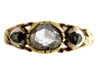 Georgian Rose Diamond Ring