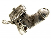 Silver Boot Charm