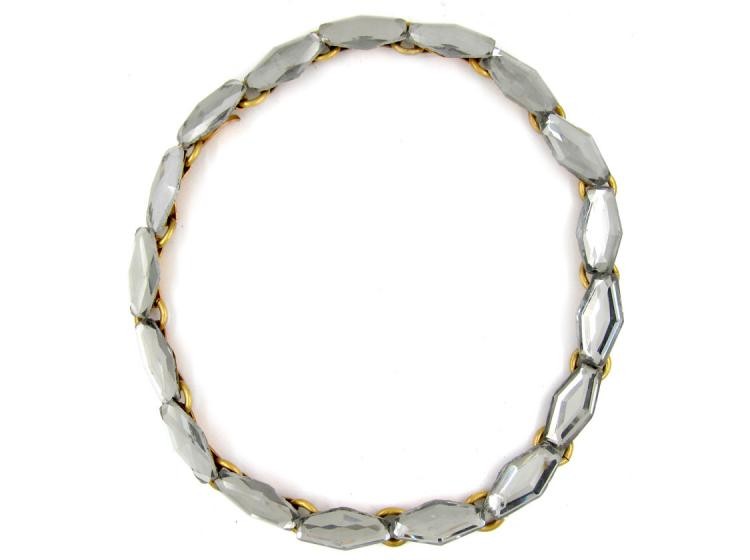 Georgian Vauxhall Glass Necklace