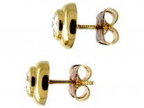 Diamond 18ct Gold Stud Earrings