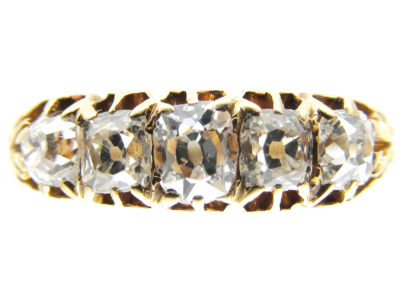 Victorian Five Stone Diamond Ring