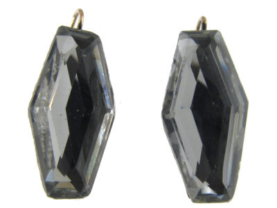 Georgian Vauxhall Glass Earrings