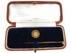 Victorian Gold & Diamond Tie Pin