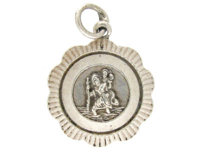 Georg Jensen St. Christopher Silver Charm