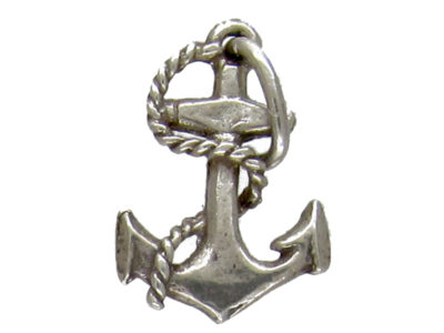Silver Anchor Charm