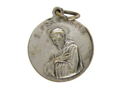 Silver St Francis Charm