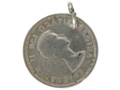 Silver Canadian Coin Charm