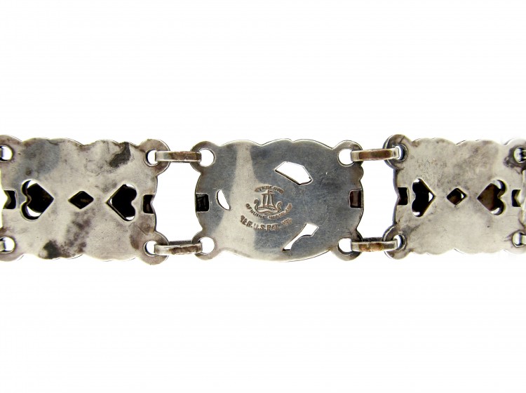 Silver Bracelet attributed to a Georg Jensen Design