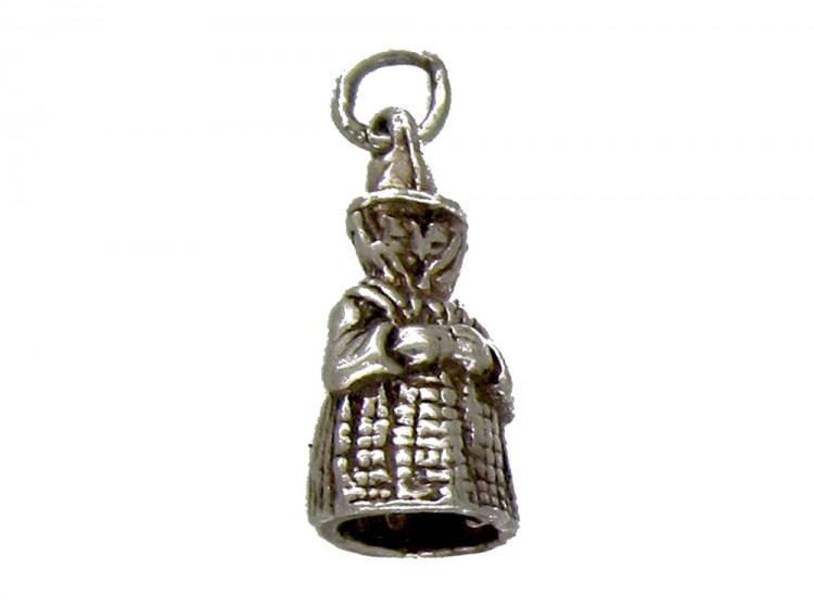 Silver Ghost Charm