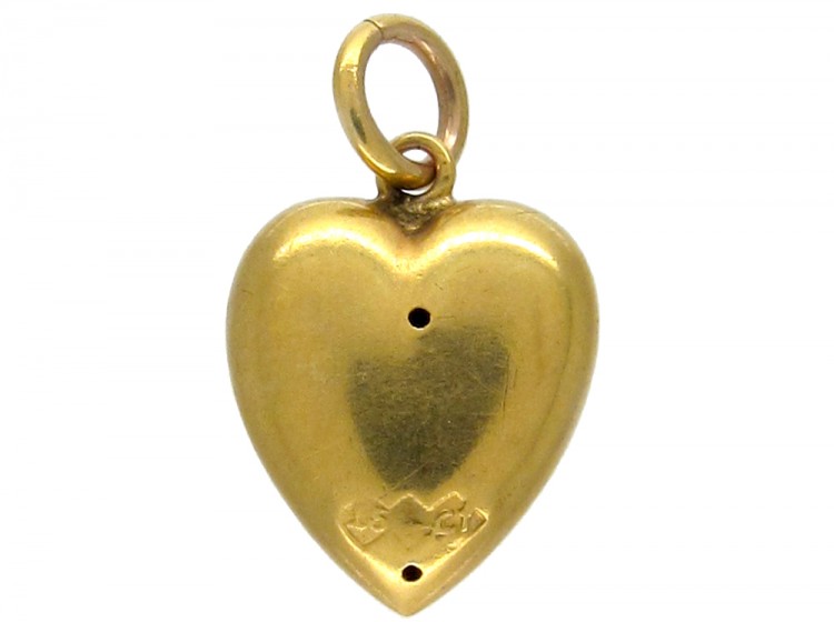15ct Gold Heart Charm