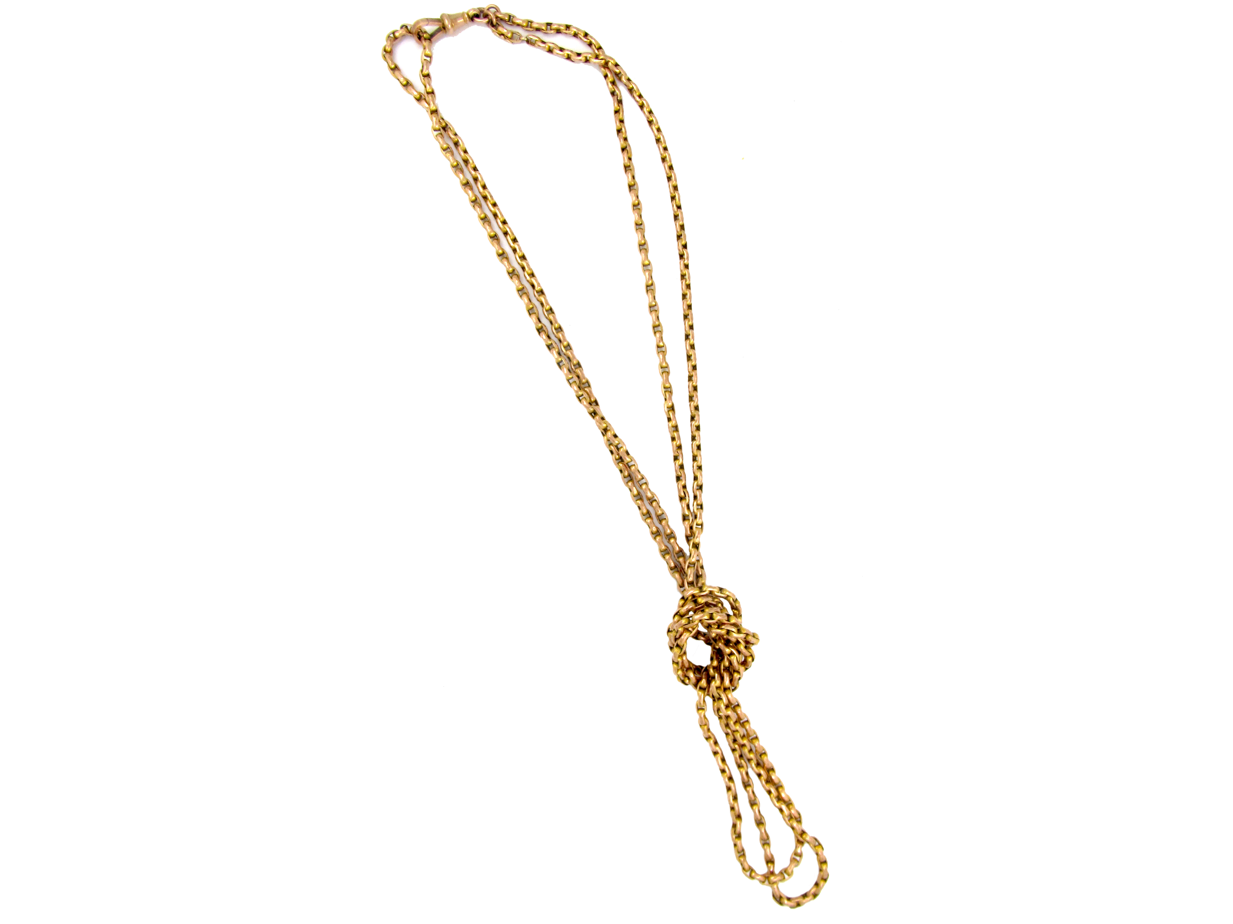 9ct Gold Victorian Guard Chain (418E) | The Antique Jewellery Company