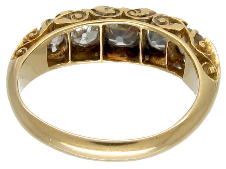 Victorian Five Stone Diamond Ring
