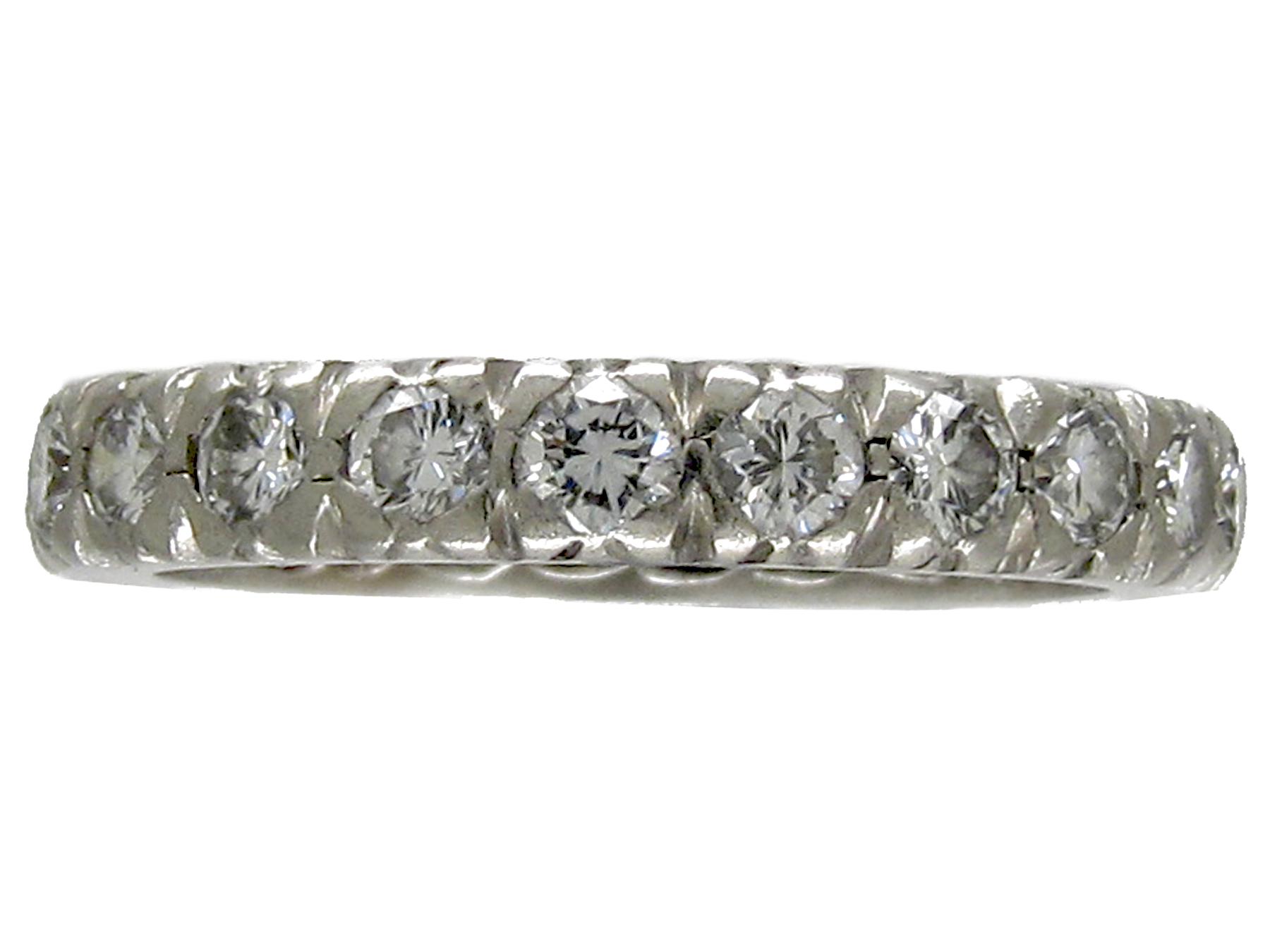 Diamond Eternity Ring (412E) | The Antique Jewellery Company