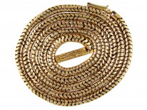 15ct Gold Victorian Snake Chain