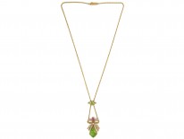 15ct Gold Suffragette Necklace