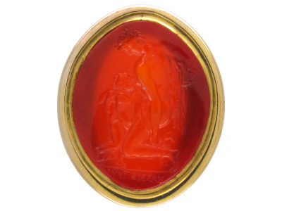 Georgian Cornelian Intaglio Ring