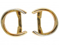 Cartier 18ct Gold Two Colour Cufflinks