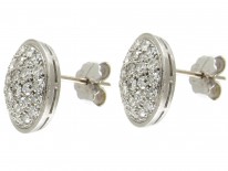 Round Diamond Studded Earrings
