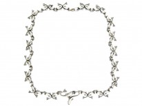 Silver Fishes Necklace