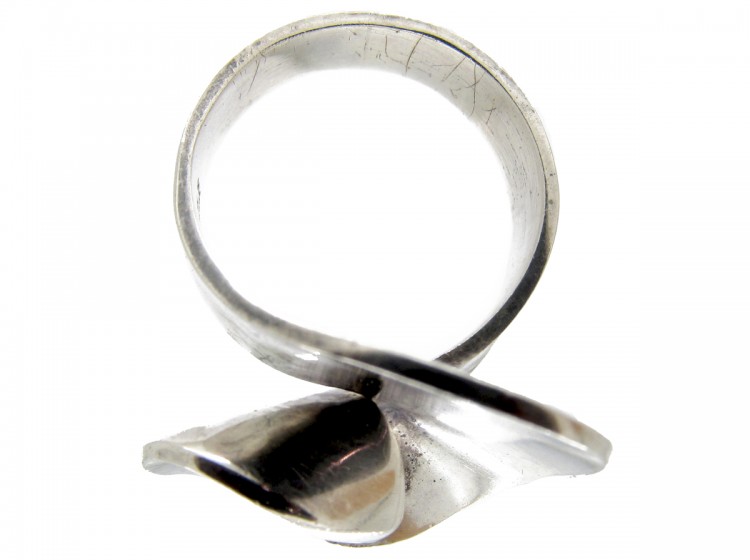 Georg Jensen Silver Twist Ring