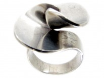 Georg Jensen Silver Twist Ring
