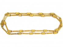 Georgian 18ct Gold Guard Chain