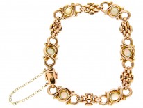 Edwardian 15ct Bracelet set with Opals