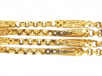 Georgian 18ct Gold Lantern Chain