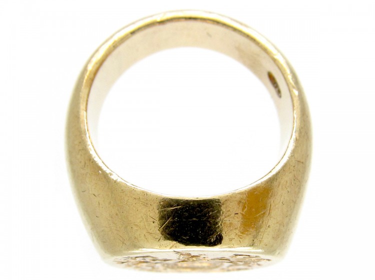 9ct Gold Intaglio Ring