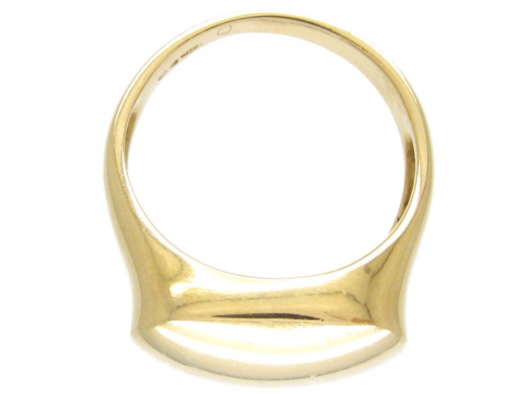18ct Gold Plain Ring