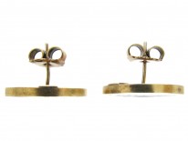 15ct Gold & Enamel Earrings