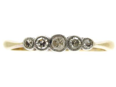 Small Five Stone Diamond Ring