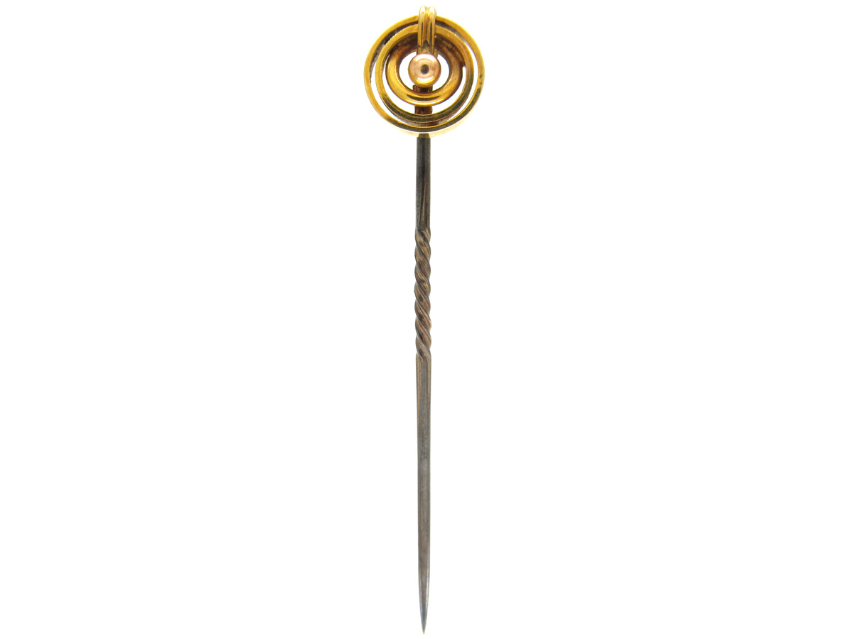 Gold Stickpin (843E) | The Antique Jewellery Company