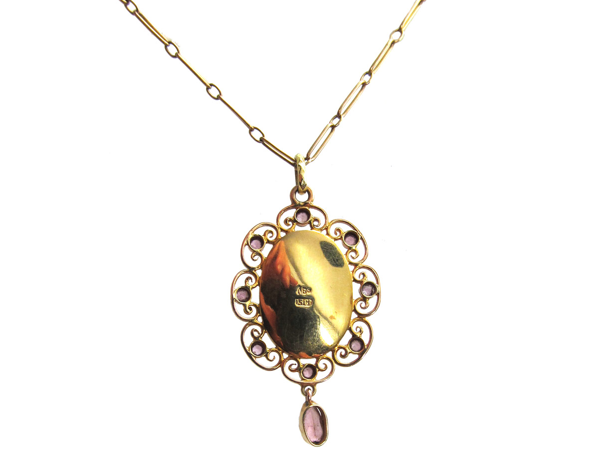 15ct Gold Pendant on Chain by Murrle Bennett (819E) | The Antique ...