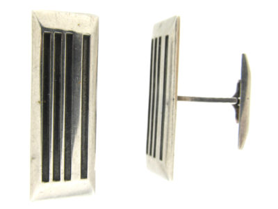Silver Norwegian Cufflinks by Toni Wigeland