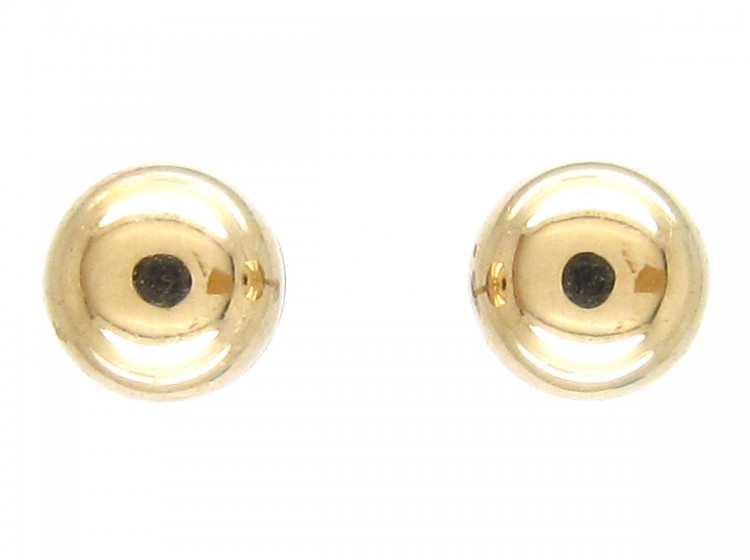 Pair of 9ct Gold Ball Earrings