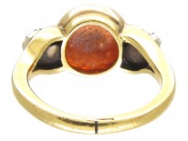 Roman Glass Intaglio Ring