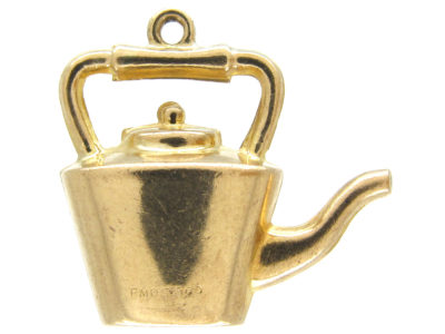 9ct Gold Kettle Charm