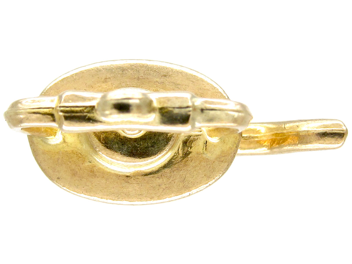 9ct Gold Kettle Charm (909E) | The Antique Jewellery Company