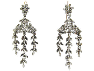 Georgian Cut Steel Earrings