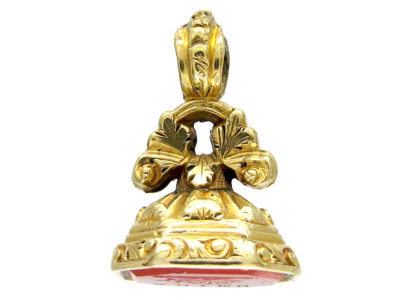 Regency Gold-Cased & Carnelian Seal