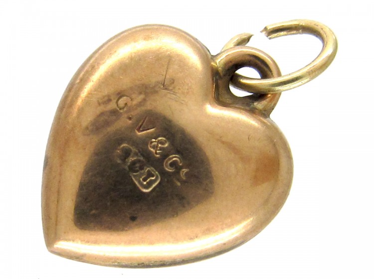 9ct Gold Heart Charm