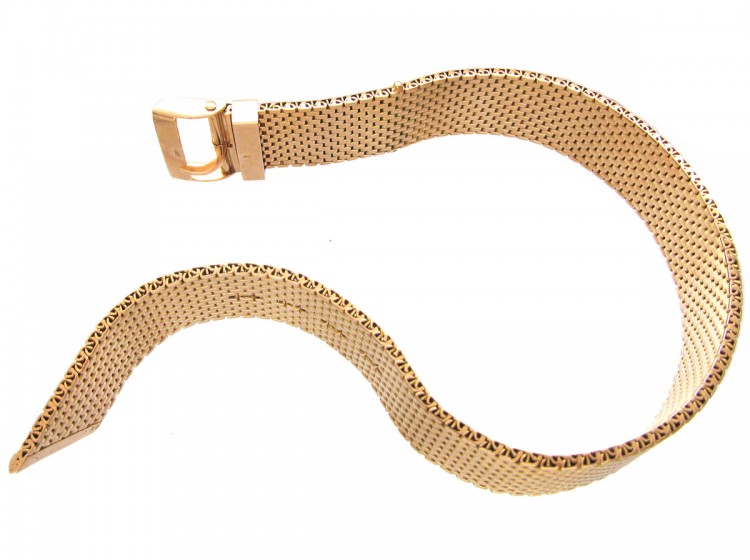 French 18ct Gold Buckle Bracelet