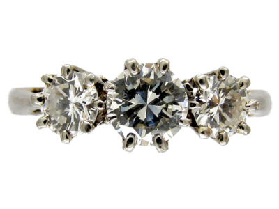 Three Stone Diamond Ring