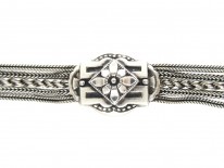 Victorian Silver Albertina Bracelet