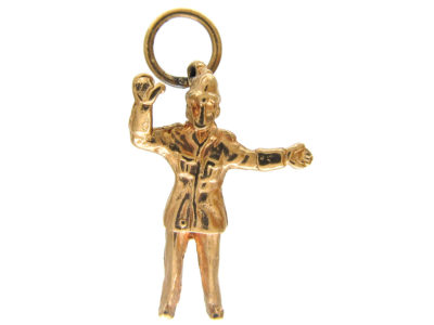 9ct Gold Traffic Policeman Charm