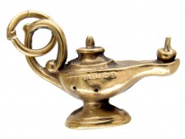 9ct Gold Genie's Lamp Charm