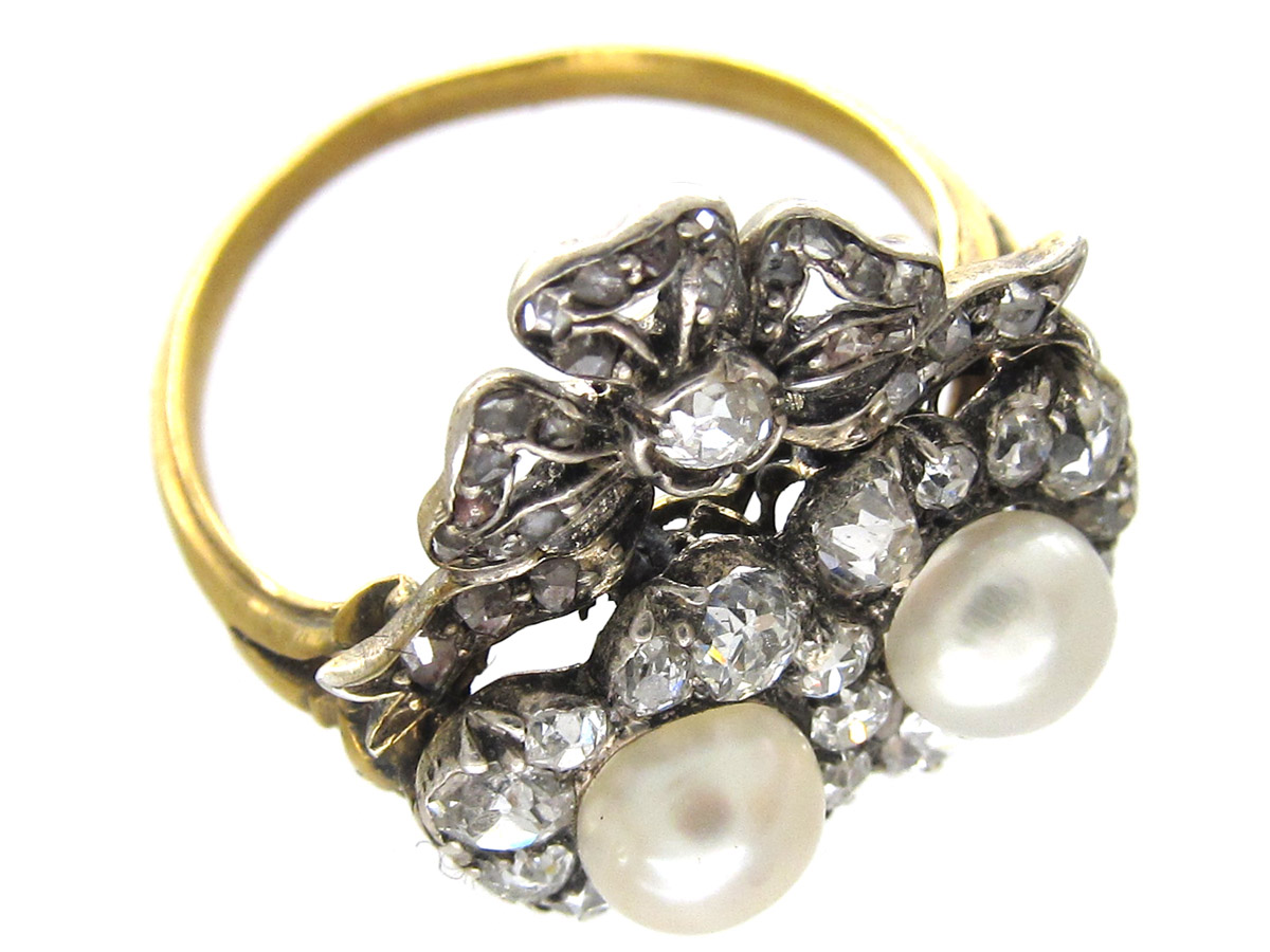 Pearl Heart 2wayEarrings