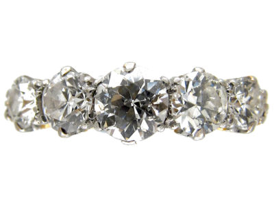 Edwardian Five Stone Diamond Ring